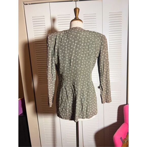 Ultra Dress | Women’s | Blazer | Size 12 | Vintage Lightweight Blazer w/ Faux Fr - Picture 6 of 8